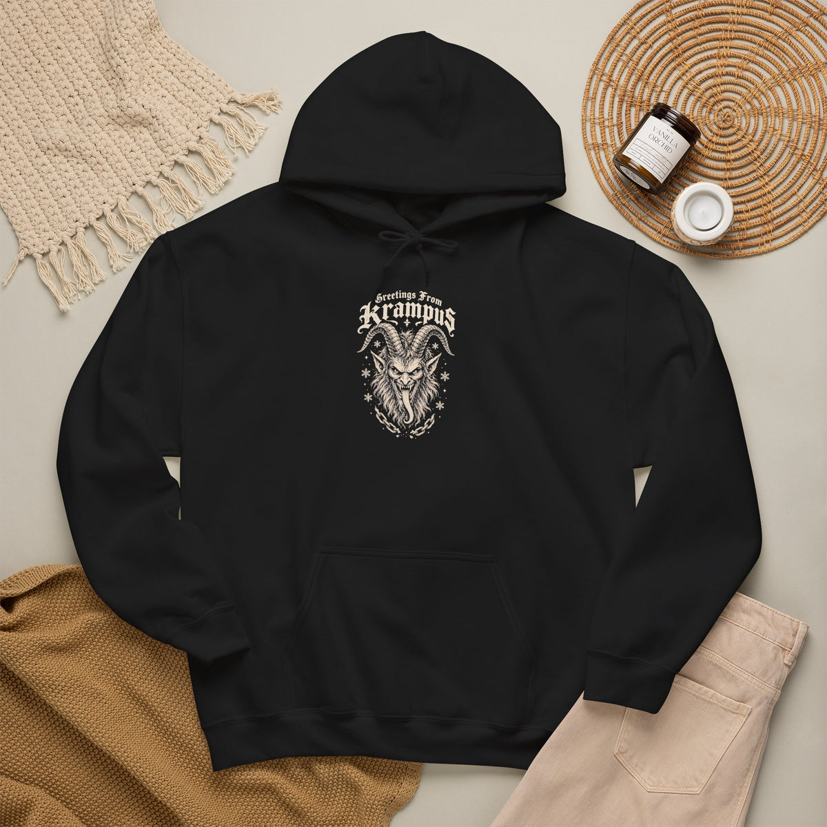 Kthulhu Mythos Goat Graphic Hoodie