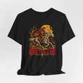 Ride Till I Die Skeleton Motorcycle Graphic Tee