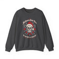 Halloween Never Dies Skull Santa Crewneck Sweatshirt